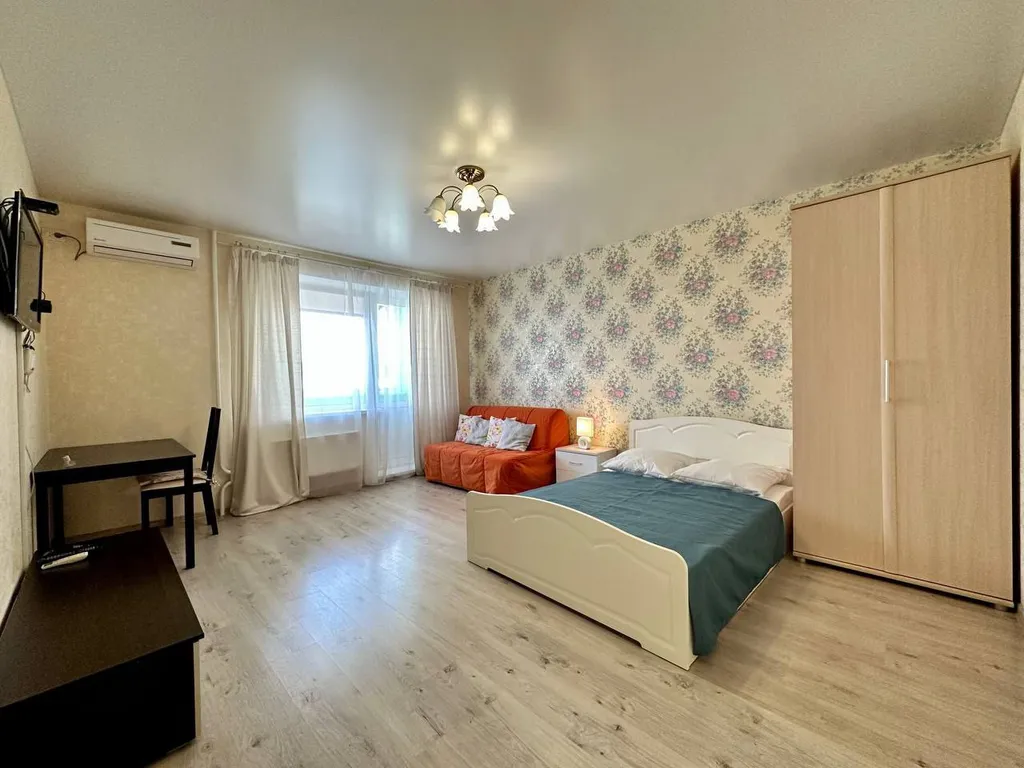 Просторная однокомнатная квартира в спокойном районе города