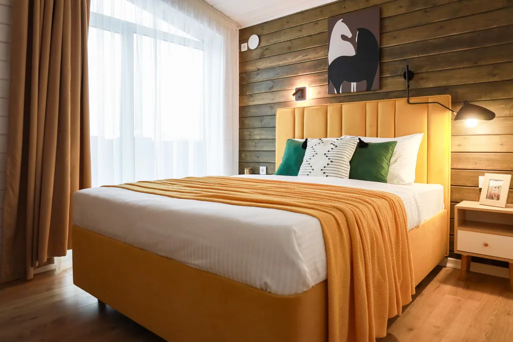 Стильный barnhouse с сауной