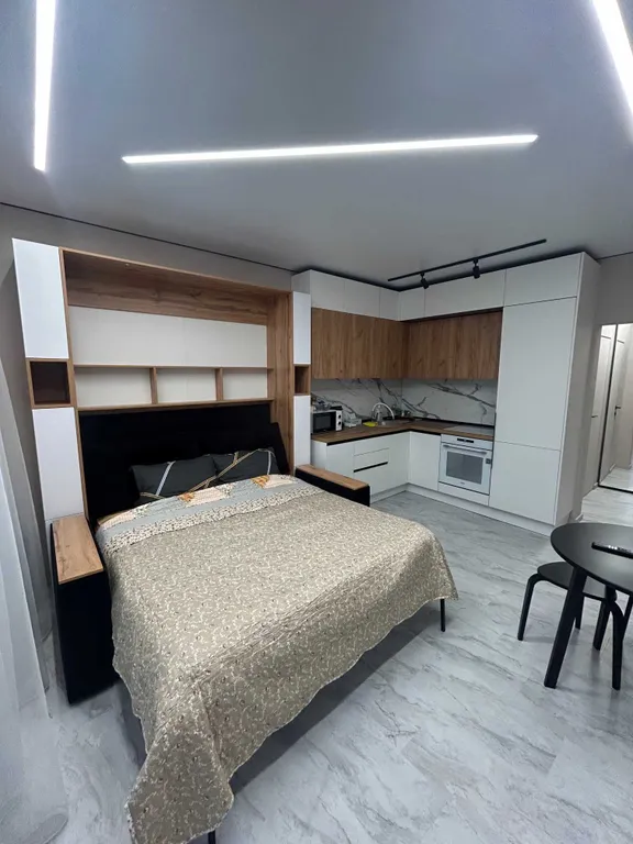 Квартира Студия с панорамным видом на горы — аренда посуточно в Южно-Сахалинск