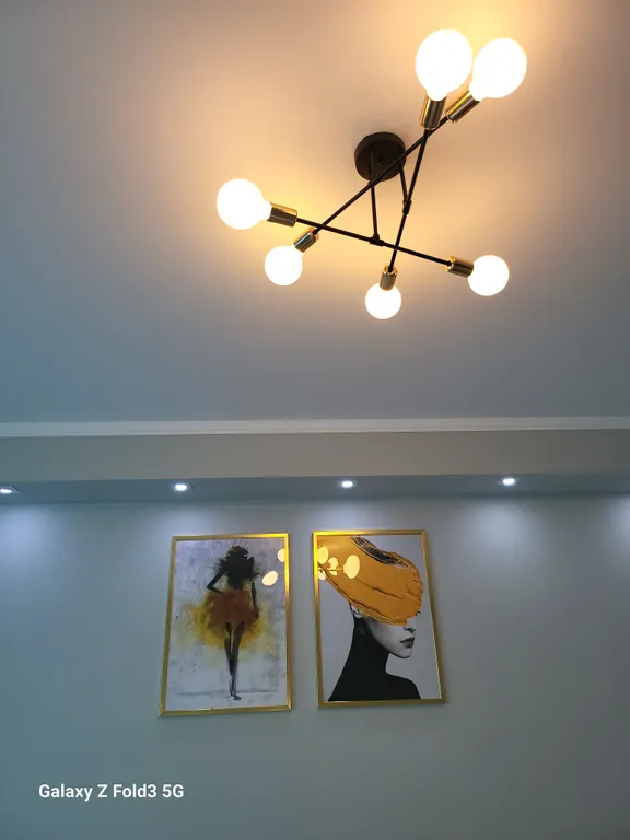 Уютная квартира в центре с видом на ночной город