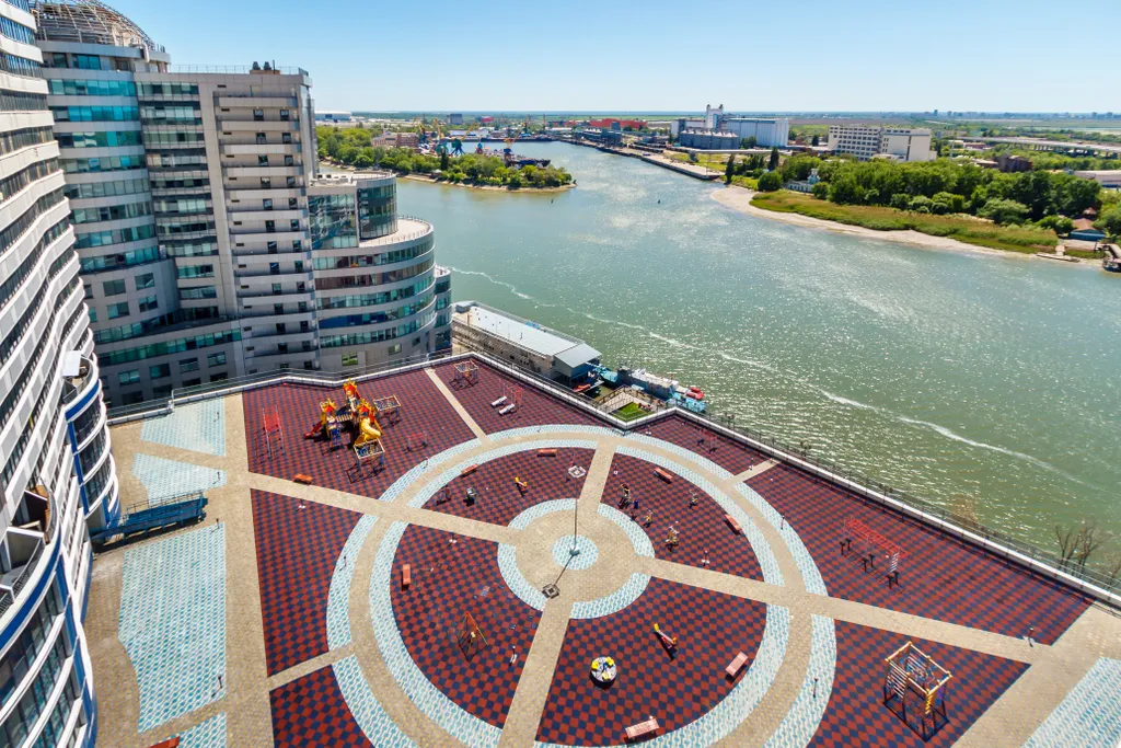 Квартира Евродвушка нa 16 этaжe с видом на Дон — аренда посуточно в Ростов-на-Дону