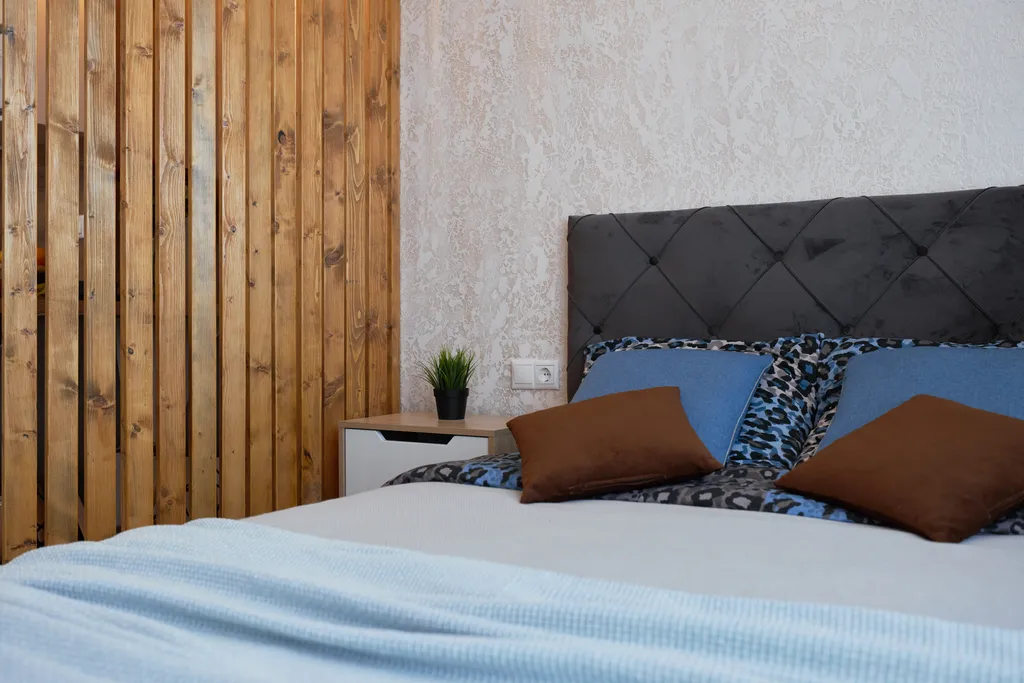 Студия с дизайнерским ремонтом