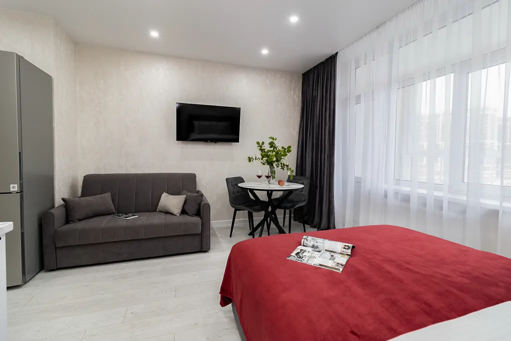 Квартира Квартира Уютная студия с Панорамным видом в Достоянии — Краснодар