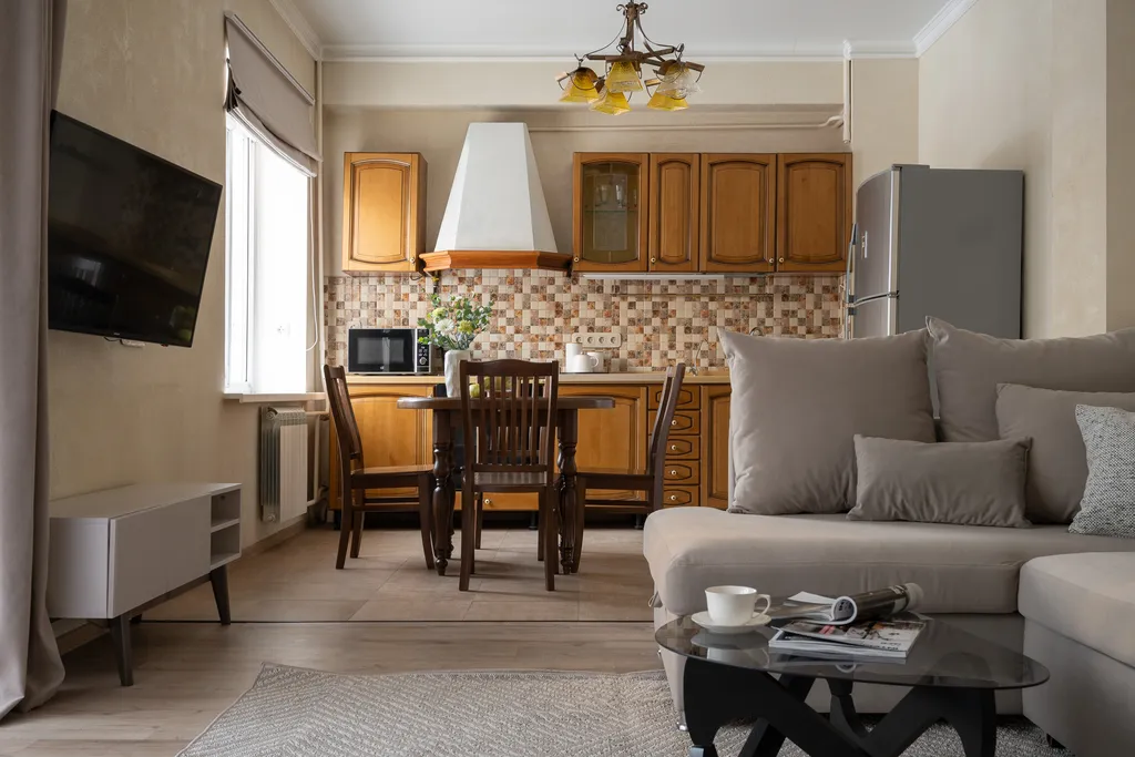 Просторные апартаменты в историческом доме