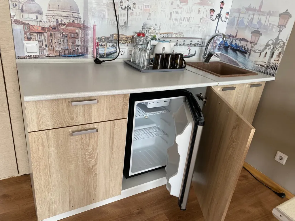 Квартира Квартира Студия двухместная с кухней, балконом, есть доп.место — Анапа