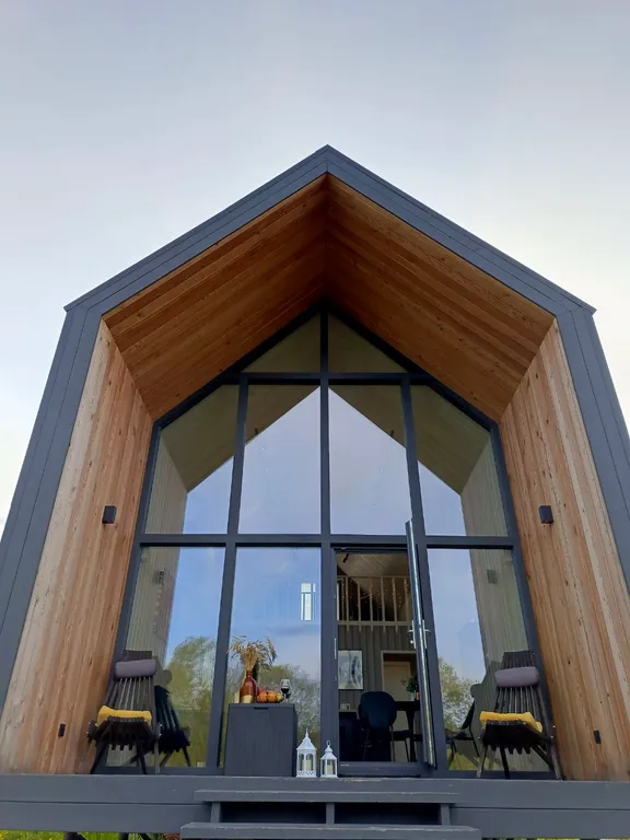 Уютный дом барн у водохранилища