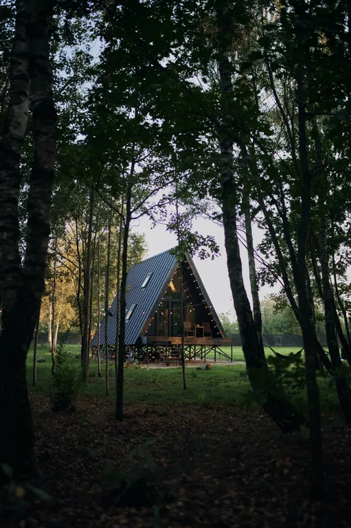 Шале в Беловежской Пуще Forest Soul Aframe