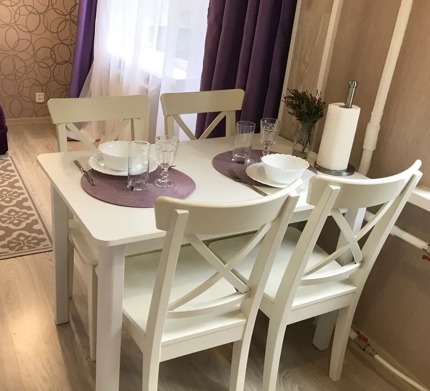 Квартира-студия с красивым видом на сосны