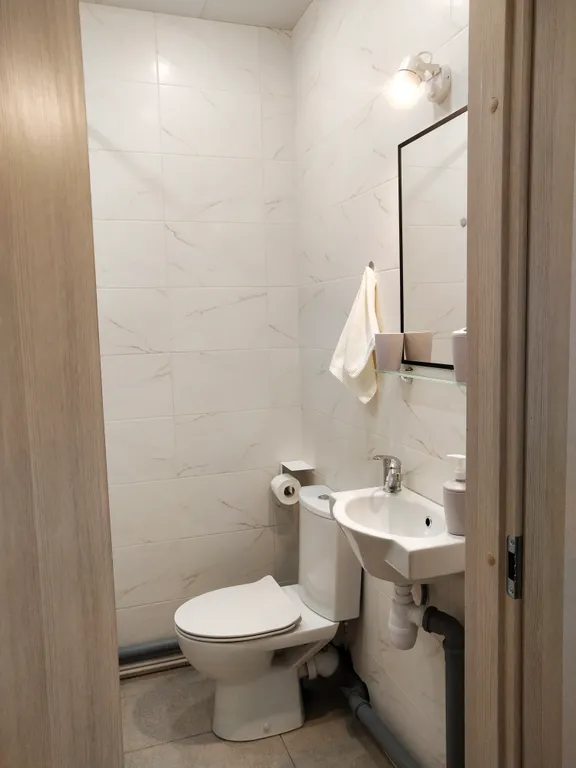 Квартира Квартира Уютная студия на Дубровской — Санкт-Петербург