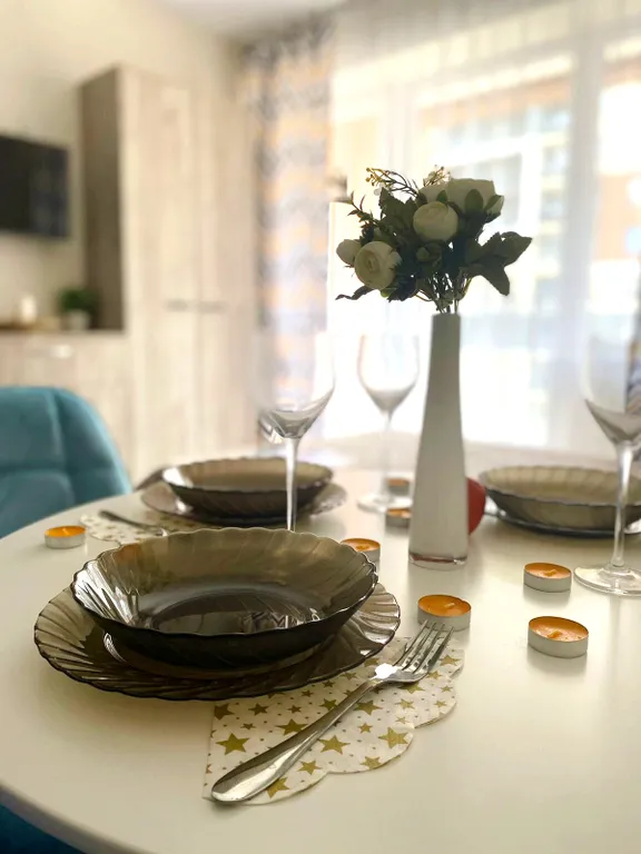 Апартамент с видом на море и в трёх минутах от пляжа