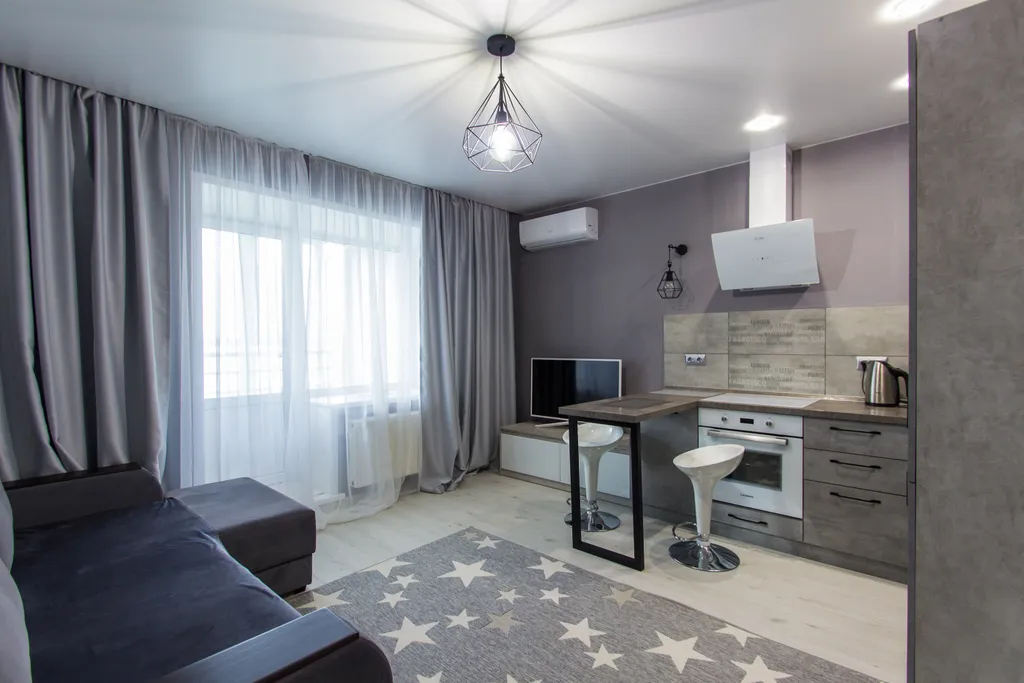 Квартира Квартира Бизнес класса, Кондиционер, Большой балкон — Барнаул