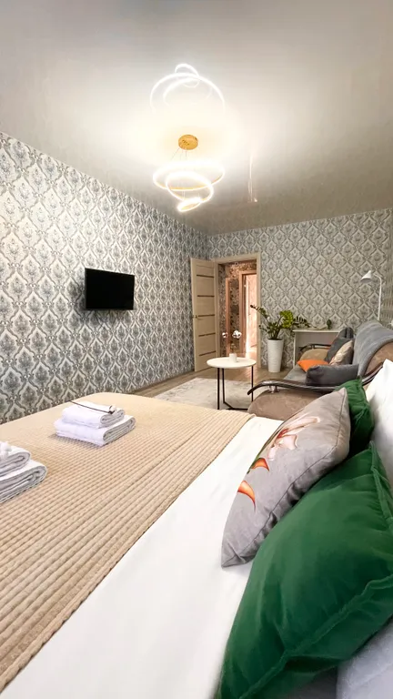 Рядом с центром, 4 раздельных спальных места командировочным