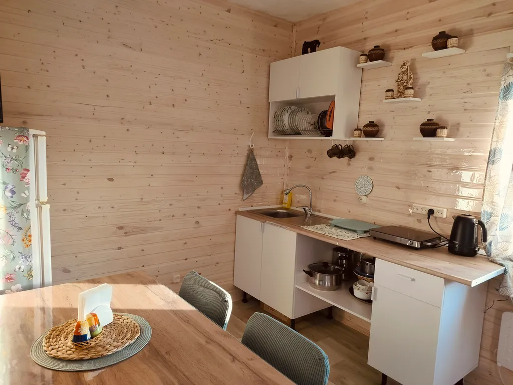 Новый дом  около леса