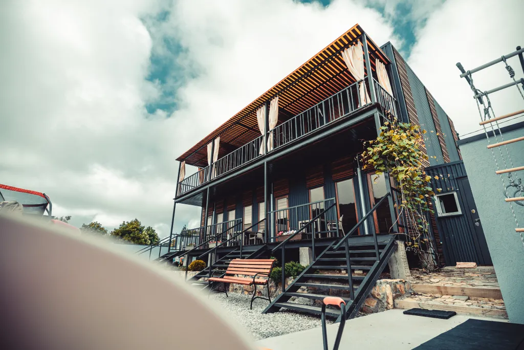 Апартаменты студия №2 с видом на горы