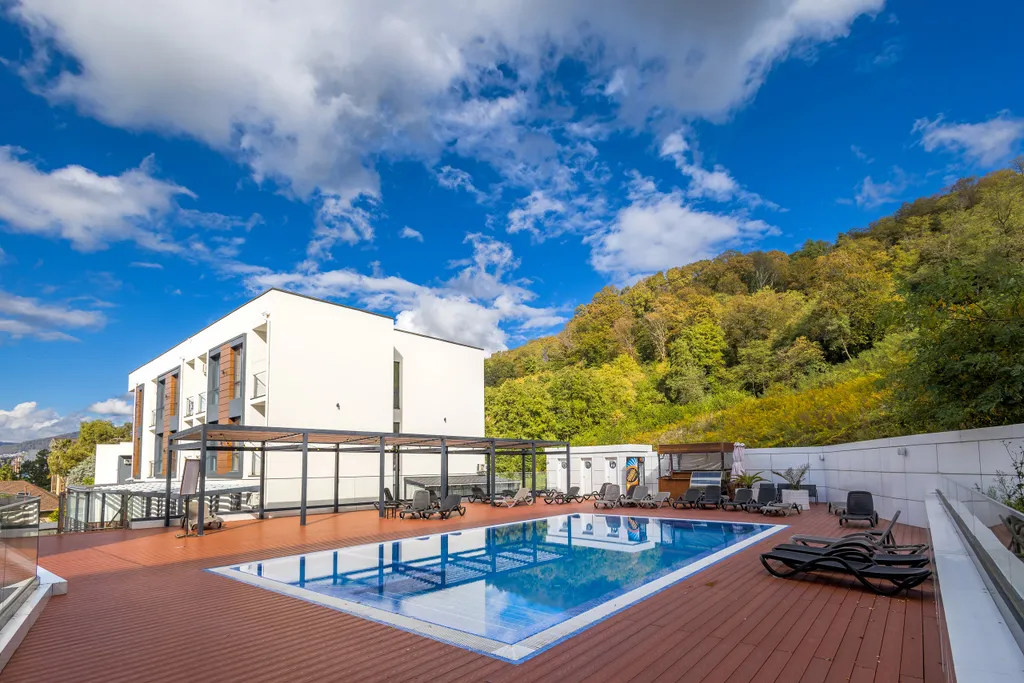 Квартира Квартира ЖК Касабланка МореСолнцеАпарт с террасой и видом на море — Адлер