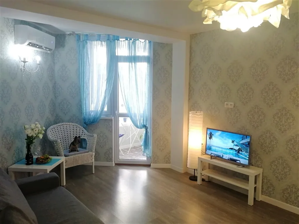 Студия на первой линии с видом на море