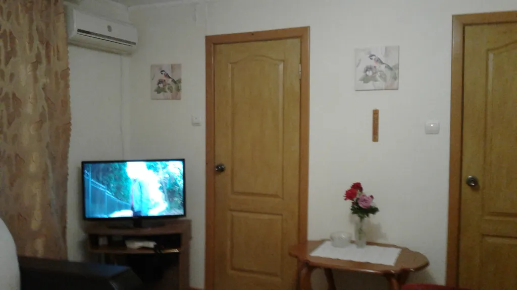 Уютная однокомнатная квартира с зеленым двором