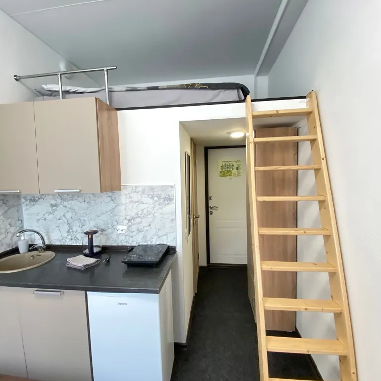 Квартира Квартира Апартамент Нижний Ораниенбаум Двухуровневая студия — Ломоносов