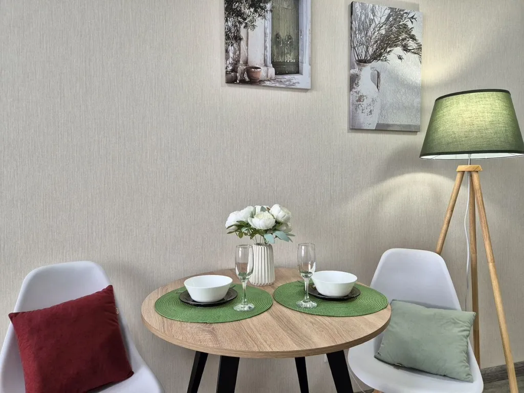 Квартира с прекрасным видом из окна