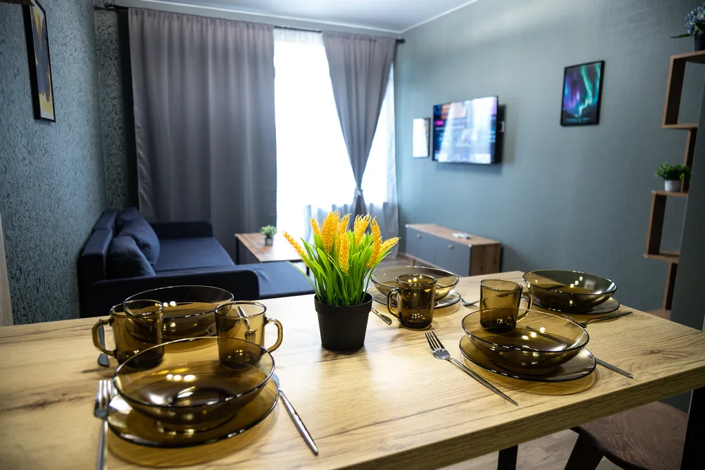 Уютная квартира в новом доме, с парком и набережной