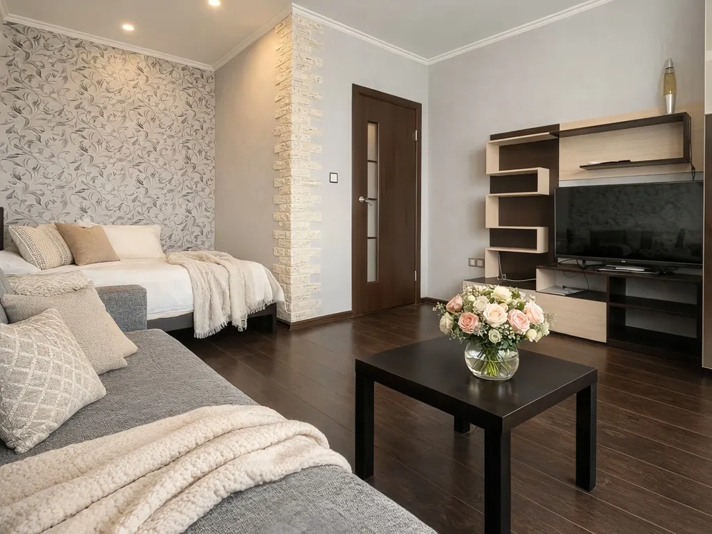 1к. Кв. В 20 минутах езды от центра Калуги не берем оплату за уборку