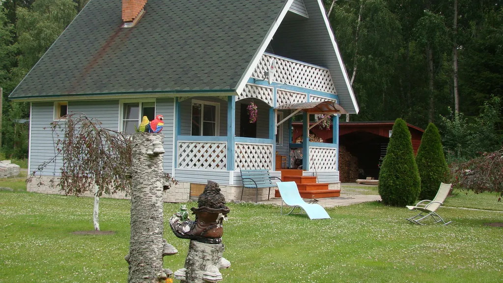 Коттедж Дом на берегу речки — Приозерск