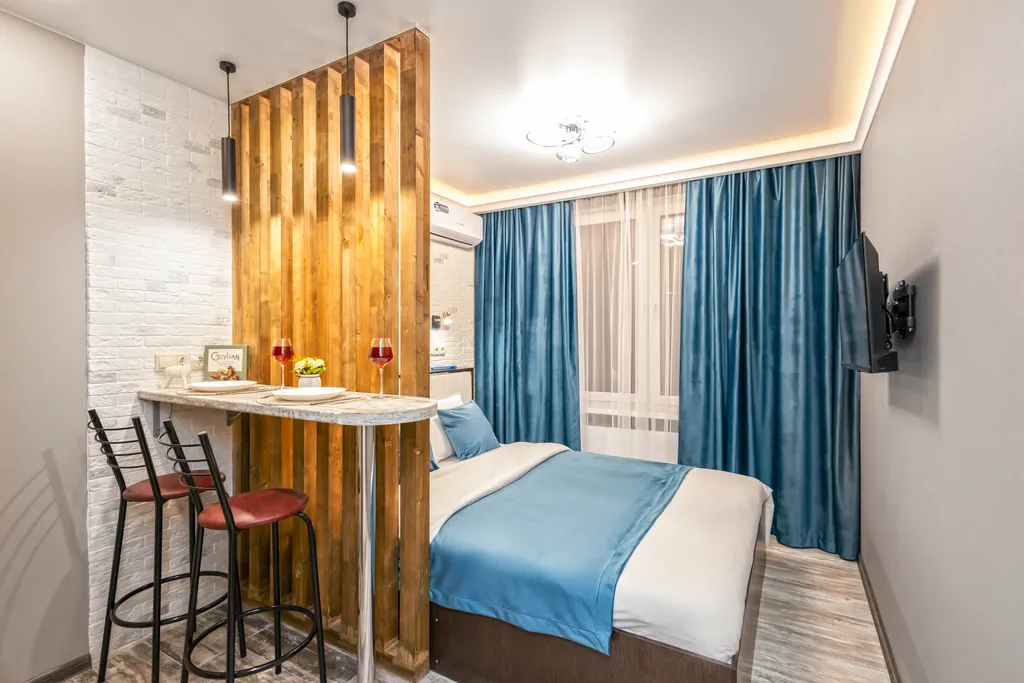 Студия с сауной