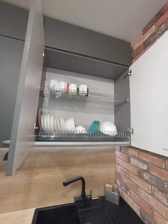 Стильная современная студия с дизайнерским ремонтом