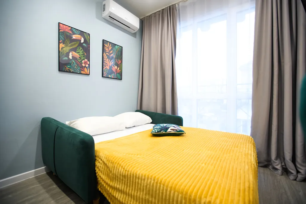 Солнечные апартаменты в ЖК Резидент