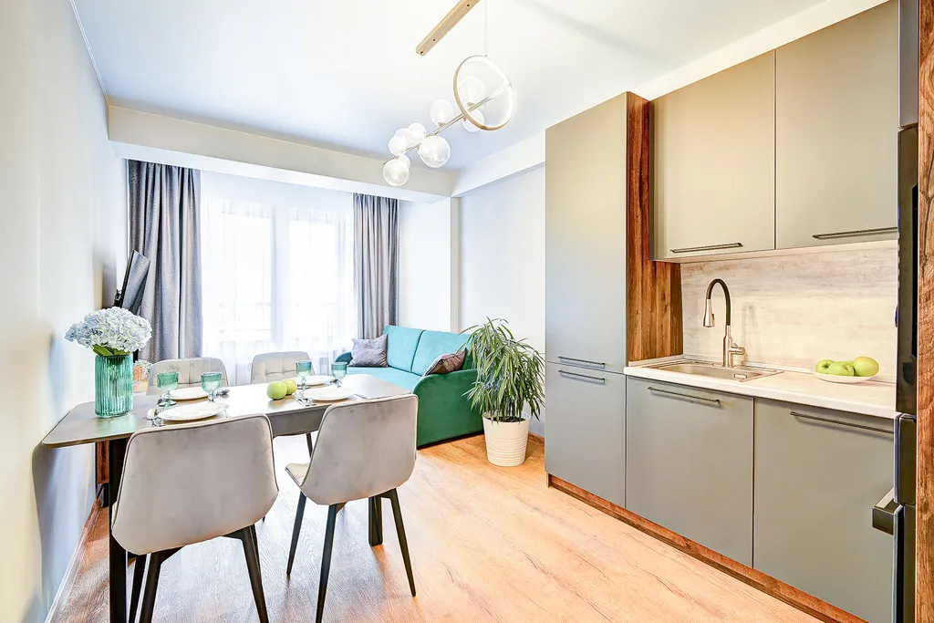 Большая комфортная квартира у моря в закрытом комплексе