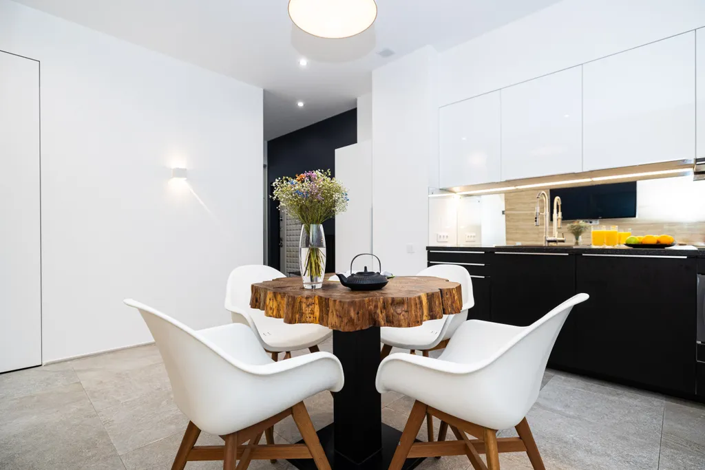 Современные дизайнерские апартаменты с потрясающим видом на горы