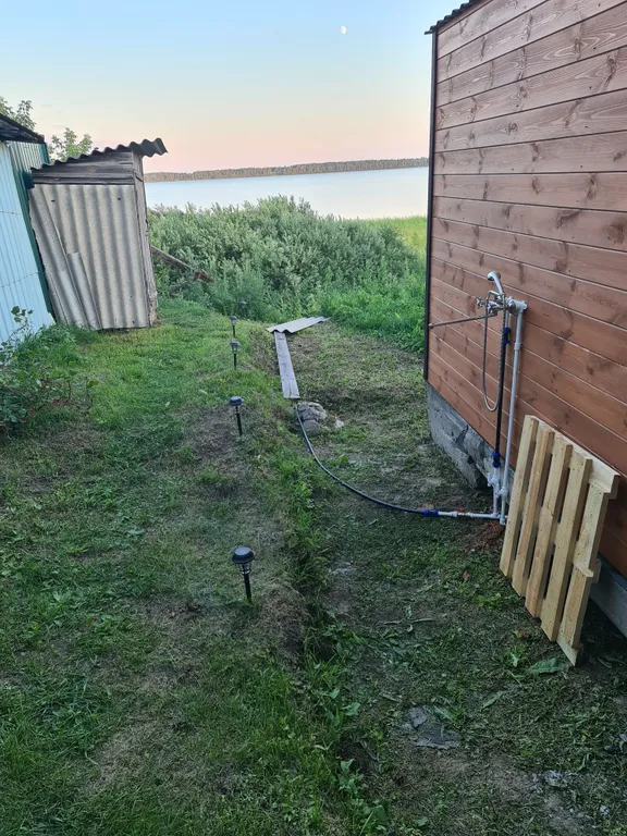 Каркасный домик с видом на озеро Горькое, Щучанский район