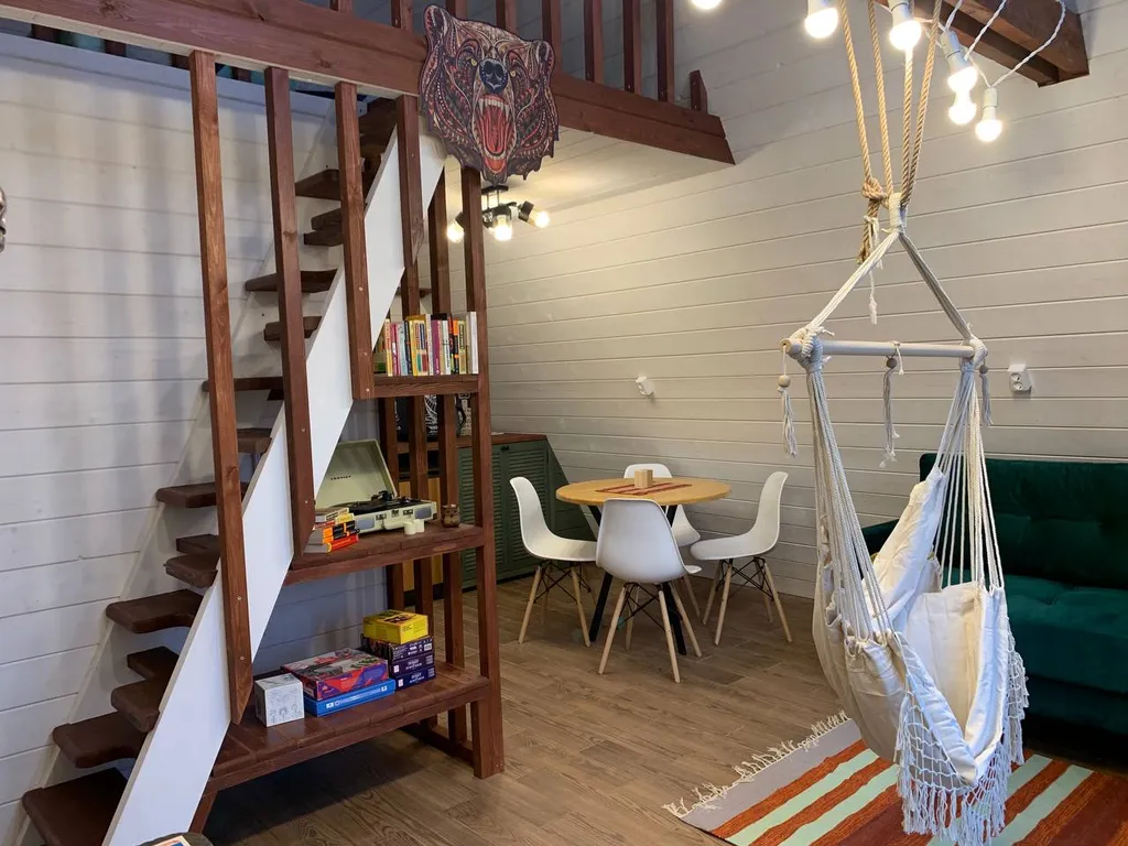 Papino village green уютный домик рядом с водопадом и рекой