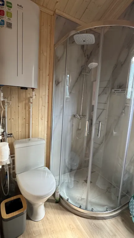 Новый домик с панорамным видом на горы