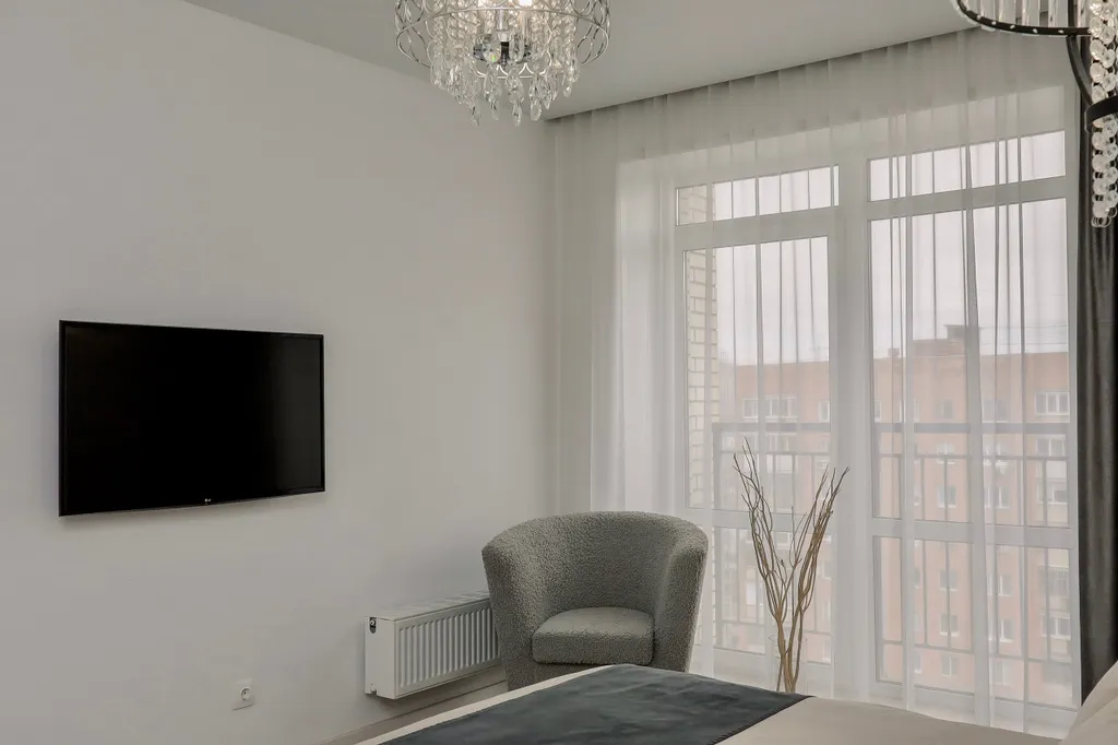 4 Угла: 1К в ЖК Ривьера вблизи набережной пруда, Горького, 151