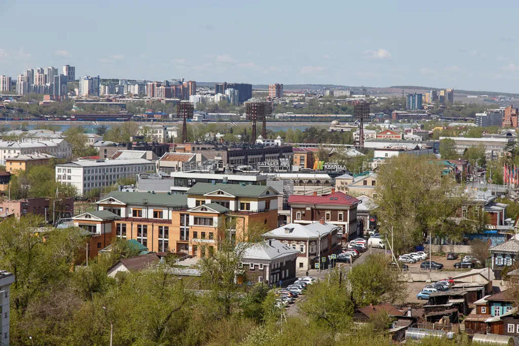 Студия Лето с шикарным видом возле Модного квартала