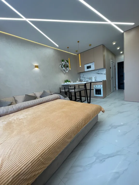 Квартира Квартира Просторная и современная студия с видом на горы в ЖК Сочи парк — Сочи