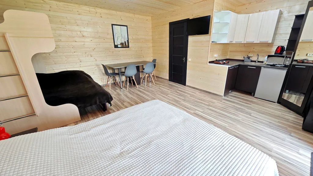 Любимый домик-студия люкс с собственной террасой и отдельным входом