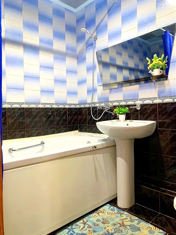 Двухкомнатная квартира с кондиционером в центре города