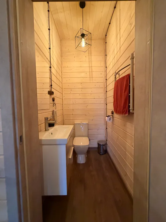 2-этажный Барнхаус с чаном, сауной и бассейном