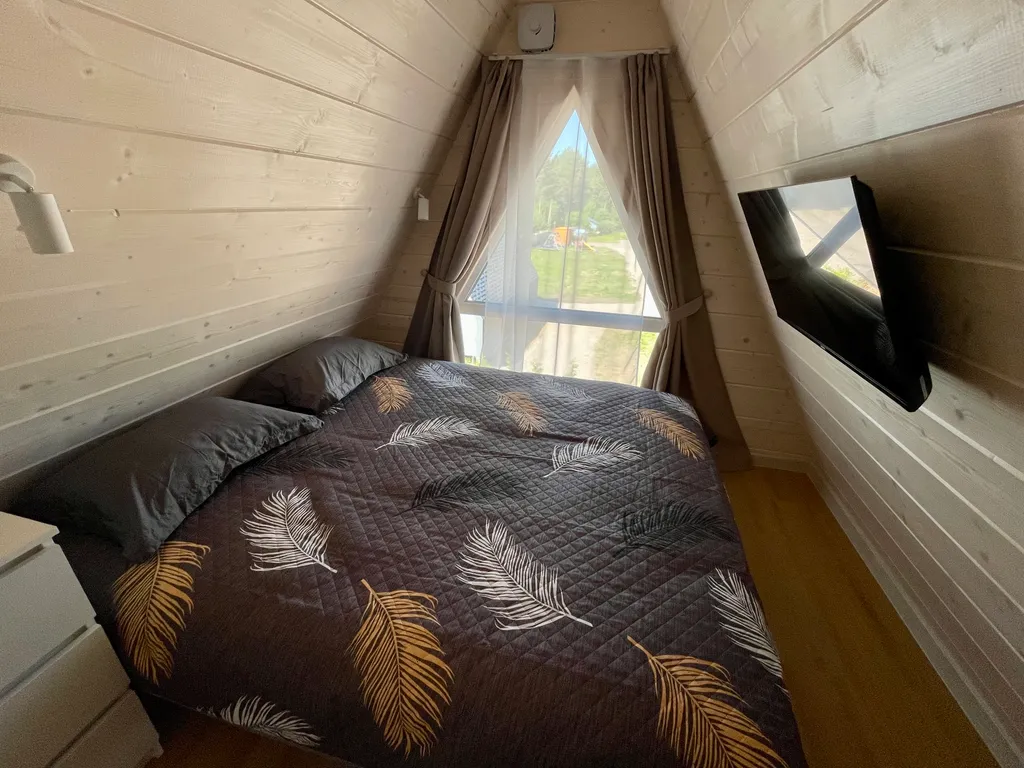 Коттедж Уютный дом аттик А-фрейм у Снетковского озера — Ларионово