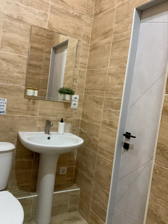 Семейная студия с террасой видом на горы и море