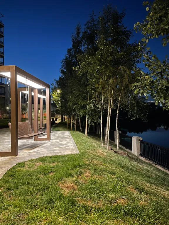 Квартира Апартаменты на берегу реки Охта — Санкт-Петербург