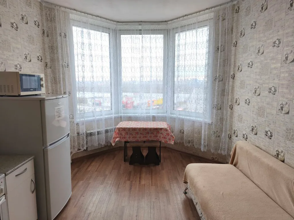 Квартира 1-комнатная квартира с панорамным видом на город с 13 этажа — Красноярск