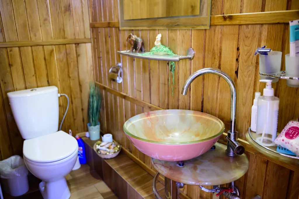 Уютный домик-баня