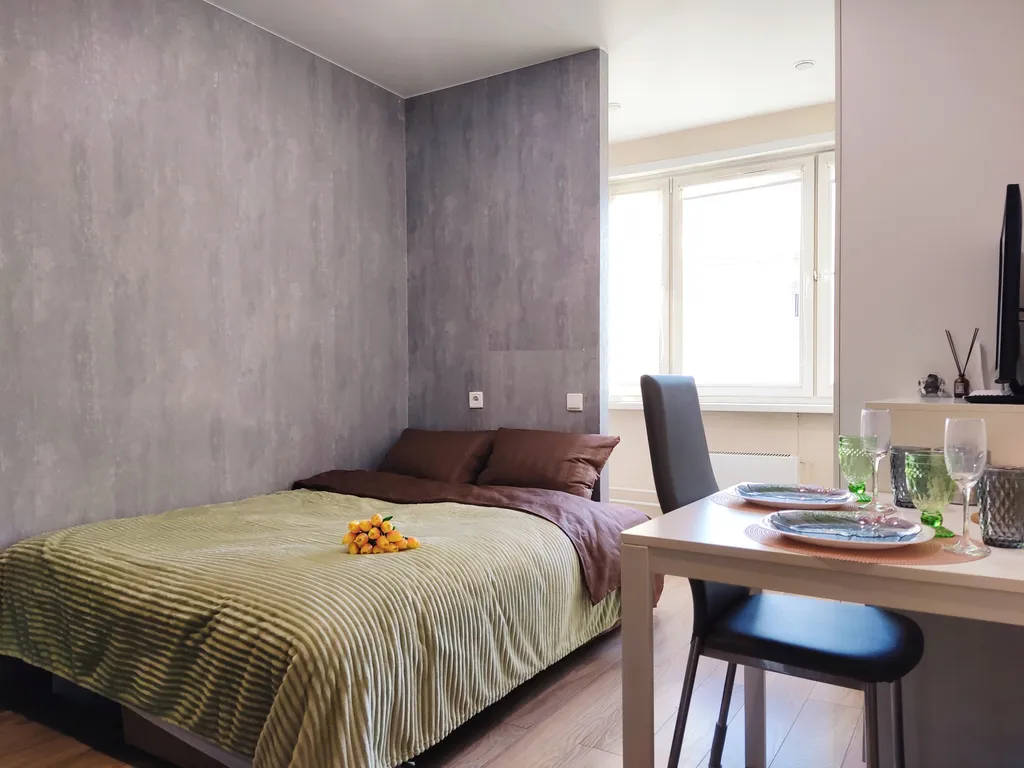 Квартира Уютная, стильная студия в ЖК Государев дом — аренда посуточно в Лопатино