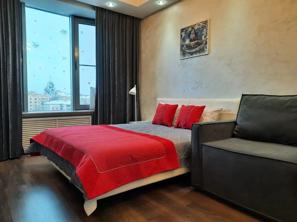 Комфортные апартаменты с сауной и джакузи в центре города