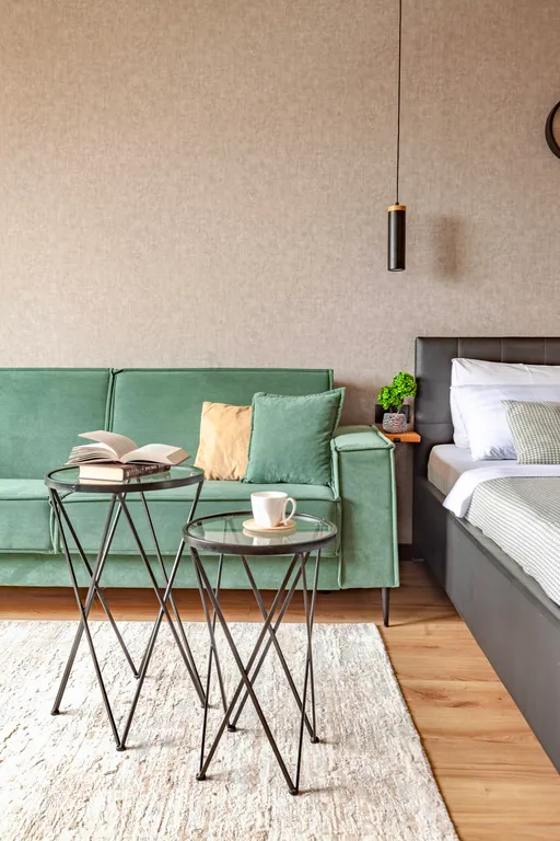 Студия Лофт Volga & Home с панорамным видом на музей Панораму и Волгу