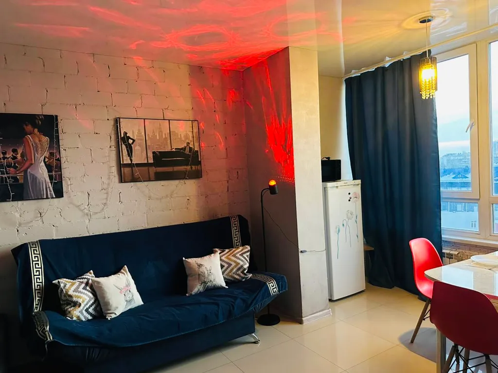 Студия с панорамным видом на Оку