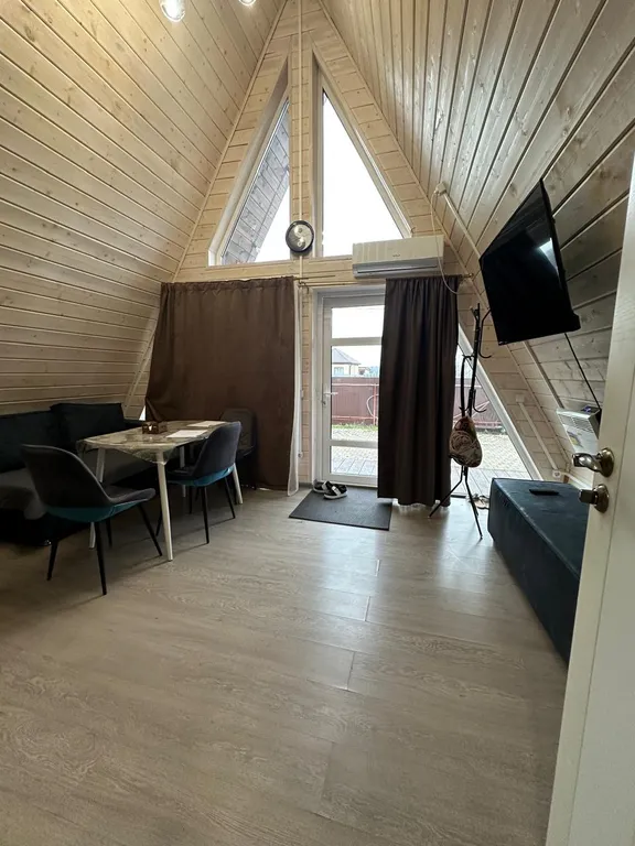 Уютный дом А-фрейм на базе отдыха глэмпинге "Салтыковские